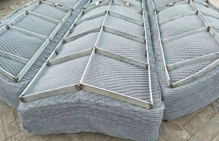 SS Mesh with Ceramic Fiber Filling Installation Contractor in Dubai UAE