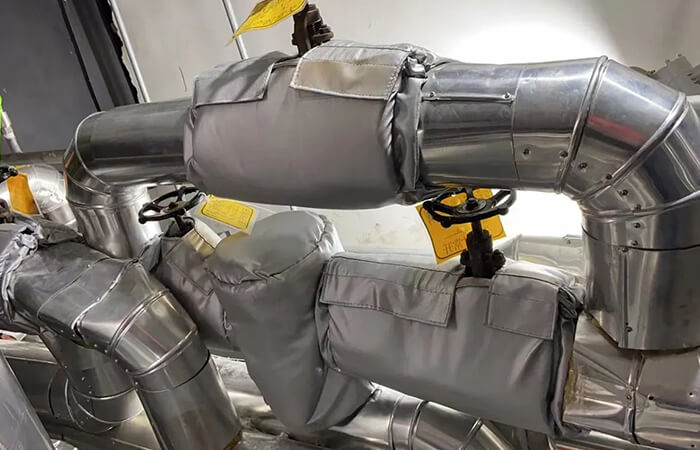 Removable Thermal Insulation Jackets Installation Contractor in Dubai UAE